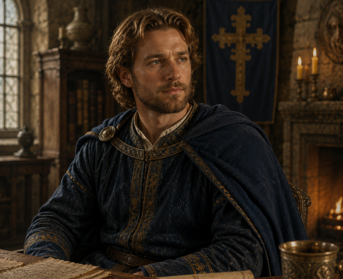 Edward, a thoughtful prince in exile