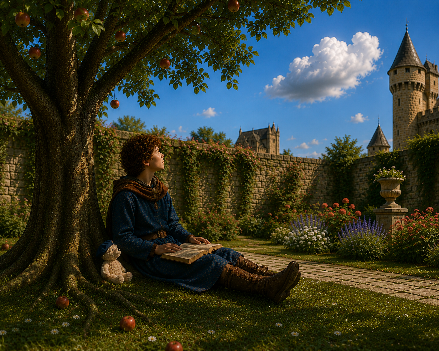 Illustration from Chapter Eight, The Secret of the Quiet Bear